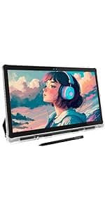 PicassoTab X Drawing Tablet • No Computer Needed • Drawing Apps & Tutorials • 4 Bonus Items • Stylus Pen • Portable • Standalone • 10 Inch Screen • Best Gift for Beginner Digital Graphic Artist • PCX