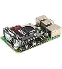 Geekworm X1001 PCIe to M.2 HAT Key-M NVMe SSD PIP PCIe Peripheral Board for Raspberry Pi 5 Support M.2 2230/2242/2260/2280 SSD