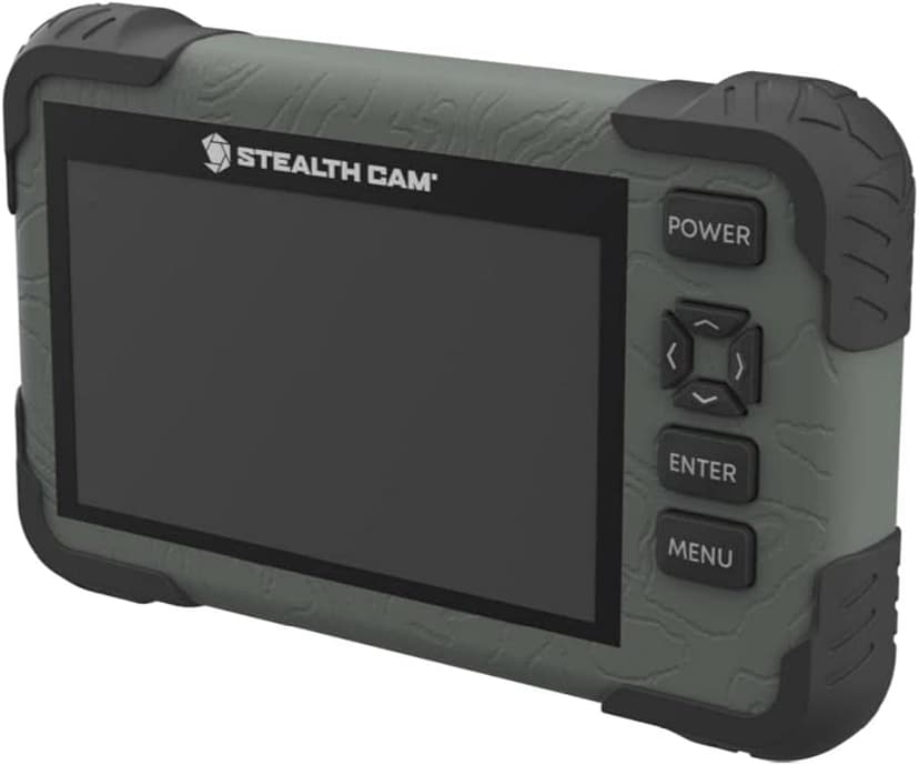 Stealth Cam SD Card Reader/Photo & HD Video 1080P Viewer | Durable Water-Resistant Housing | 4.3" Color LCD Screen | Wrist Lanyard