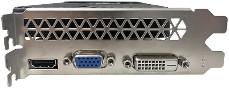 GeForce GTX 750 Ti Graphics Card, 4GB GDDR5, 128-Bit, PCIe 3.0 x16, DirectX 12, 640 CUDA Cores, Low Power Single Fan GPU for Gaming & Work