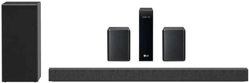 LG SP7R 7.1 Channel High Res Audio Sound Bar with Rear Speaker Kit (Renewed)