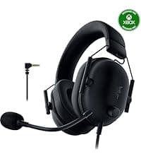 Razer BlackShark V2 X Xbox Gaming Headset: 50mm Drivers - Cardioid Mic - Lightweight - Comfortable, Noise Isolating Earcups - for Xbox Series X, Series S, PS5, PC, Switch via 3.5mm Audio Jack - Black