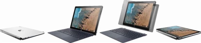 HP 2-in-1 12.3" Touch-Screen Chromebook Intel Core M - 4GB Memory - 32GB eMMC Flash Memory (X2 12-F014D) White - New