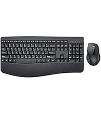 Wireless Mouse Jiggler - LED Wireless Mice with Build-in Mouse Mover, Rechargeable Moving Mouse for Laptop with Undetectable Random Movement Keeps Computers Awake - Purple