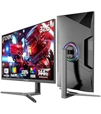 27 Inch QHD 2560 x 1440 Gaming Monitor, 180Hz (Up to 200Hz),1ms GTG, Fast IPS, DCI-P3 93%, High Brightness 450cd/㎡, G-Sync, Height Adjustable Vertical Stand, Speakers, DP/HDMI, 144Hz 2K Monitor
