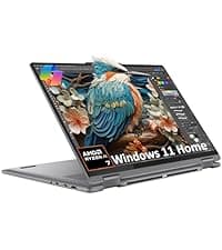 Lenovo Yoga 7i 2-in-1 Business Laptop (16" FHD+ Touchscreen, Intel Ultra 7 155U (Beat i7-1355U), 16GB DDR5 RAM, 1TB SSD) Fingerprint, Backlit, FHD IR Webcam, Thunderbolt 4, Win 11 Home, 2025 AI PC