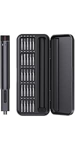 24 in 1 Magnetic Screwdriver Set, DIY Ratchet Mini Screwdriver Set, Removable self-assembly Precision Screwdriver kit, Magnetic DIY Precision Tool kit for PC Mobile Watch Bicycle
