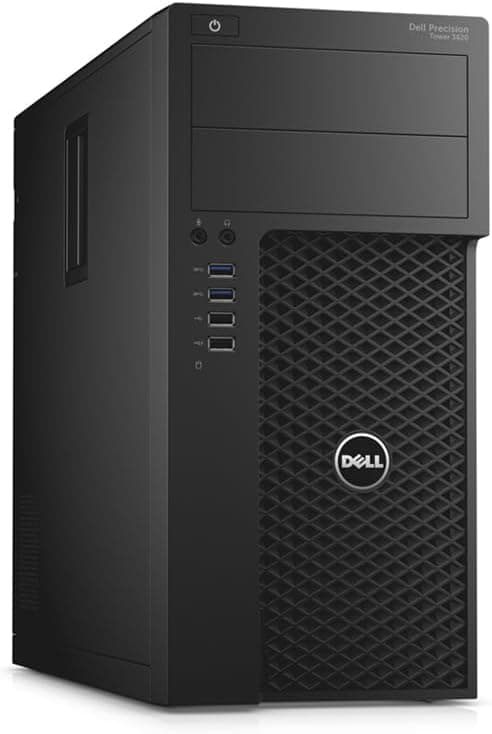 Dell Precision 3620 Tower Desktop Computer PC, Intel Quad Core i7-6700 up to 4.0GHz, 32GB DDR4, 1TB SSD, HDMI, DisplayPort, Keyboard and Mouse, Windows 10 Pro 64 Bit (Renewed)
