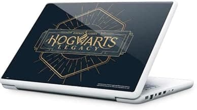 Skinit Decal Laptop Skin Compatible with MacBook 13-inch - Officially Licensed Warner Bros Hogwarts Legacy Logo Design