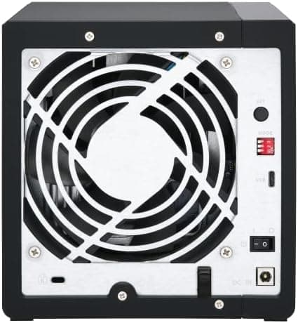 QNAP TR-004 4 Bay USB Type-C Direct Attached Storage (DAS) with hardware RAID (Diskless)