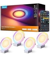 Govee Gaming Light for Monitor G1, RGBIC LED Backlight for 27-34 Inch PC, Smart LED Lights for Monitors with Color Matching, Adapts to Curved Monitors, Double Strip Light Beads with 123 Scene Modes