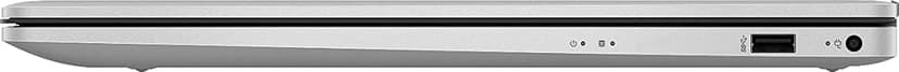 HP 17.3" Full HD Laptop, AMD Ryzen 5 5500U (Beat i5-10500), 8GB RAM, 256GB NVMe SSD, USB-C, Fingerprint, HDMI, Webcam, WiFi, Windows 10 Home in S Mode, Natural Silver