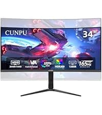 27 Inch QHD 2560 x 1440 Gaming Monitor, 180Hz (Up to 200Hz),1ms GTG, Fast IPS, DCI-P3 93%, High Brightness 450cd/㎡, G-Sync, Height Adjustable Vertical Stand, Speakers, DP/HDMI, 144Hz 2K Monitor
