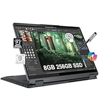Lenovo IdeaPad Flex 5i 2-in-1 Laptop (14" FHD+ Touchscreen, Intel Core i3-1215U, 8GB RAM, 256GB SSD) Convertible, Fingerprint, FHD Webcam, 9-Hr Battery Life, IST Pen, Win 11 Home in S Mode, Grey