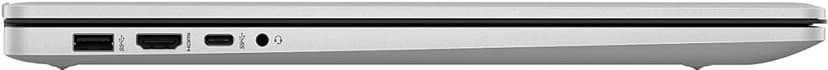 HP 17.3" Full HD Laptop, AMD Ryzen 5 5500U (Beat i5-10500), 8GB RAM, 256GB NVMe SSD, USB-C, Fingerprint, HDMI, Webcam, WiFi, Windows 10 Home in S Mode, Natural Silver