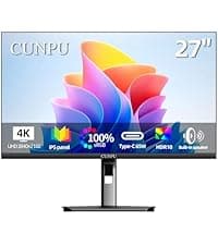 27 Inch 4K 144Hz Gaming Monitor, UHD 3840x2160 Fast IPS Panel PC Monitor, 135% sRGB, Freesync & G-sync, Support PS5 120Hz VRR, HDMI 2.1,DP 1.4, Height/Vertical Adjustment, Built-in Speaker