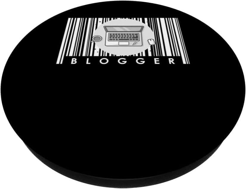 Blog Internet Blogging Content Creator Laptop - Blogger PopSockets Swappable PopGrip