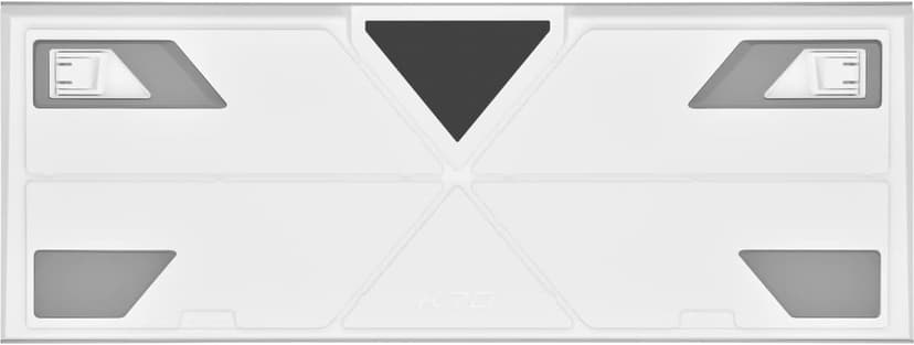 Corsair K70 PRO RGB Optical-Mechanical Gaming Keyboard - OPX Linear Switches, PBT Double-Shot Keycaps, 8,000Hz Hyper-Polling, Magnetic Soft-Touch Palm Rest - NA Layout, QWERTY - White