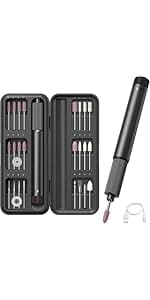 24 in 1 Magnetic Screwdriver Set, DIY Ratchet Mini Screwdriver Set, Removable self-assembly Precision Screwdriver kit, Magnetic DIY Precision Tool kit for PC Mobile Watch Bicycle