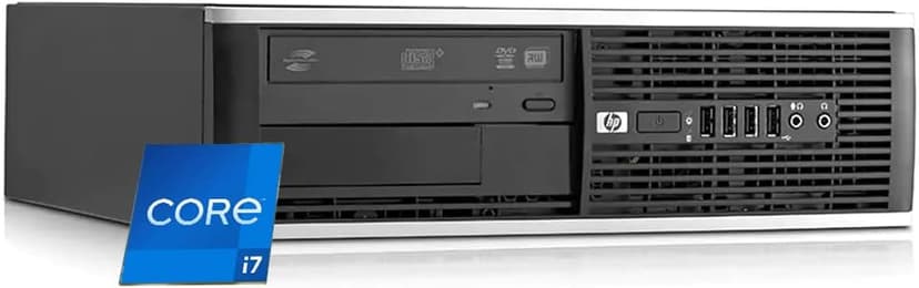 HP Elite 6300 SFF Small Form Factor Business Desktop Computer, Intel Quad-Core i7-3770 up to 3.9Ghz CPU, 16GB RAM, 256GB SSD, DVD, USB 3.0, Windows 10 Professional (Renewed)