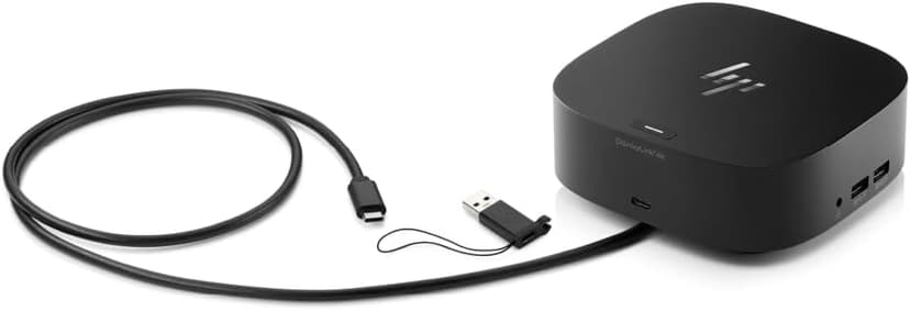 HP USB-C Dock G5-11-in-1 Adapter for Both USB-C and Thunderbolt-Enabled Laptops, PCs, & Notebooks - Single Cable for Charging, Networking, or Data Transfers - Great for Secure & Remote Management