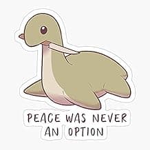 Meme Nessy Nessie Apex Legends Knife Sticker Decal Vinyl - Peel and Stick to Any Smooth Surface