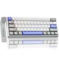 Aula WIN60 HE - 60% Mechanical Gaming Keyboard Wired, Magnetic Switch Hot Swappable, Adjustable Actuation Rapid Trigger Mode, 8000 Hz Polling Rate, RGB Small Keyboard 60 Percent Compact Design for PC