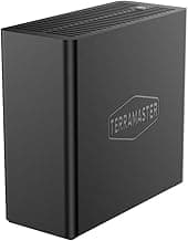 TERRAMASTER F4 SSD NAS Storage - 4Bay All SSD NAS Server N95 QuadCore CPU, 8GB DDR5 RAM, 5GbE Port, Palm-Sized High-Performance Network Attached Storage (Diskless)