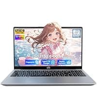 NIMO 15.6 IPS-FHD-Laptop, 16GB RAM 1TB SSD Intel Pentium Quad Core N100, Backlit Keyboard Fingerprint (Beat to i3-1115G4 Up to 3.4GHz) Computer for Student-Home WiFi 6 BT5.2 Win 11