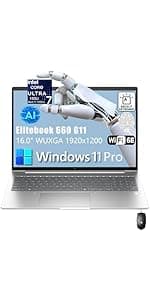 HP Elitebook 650 G10 15.6" FHD Business Laptop Computer, 13th Gen Intel 10-Core i5-1335U (Beat i7-1270P), 16GB DDR4 RAM, 512GB PCIe SSD, WiFi 6E, Bluetooth 5.3, Backlit KB, FR, Windows 11 Pro, AZ-XUT