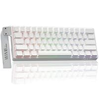 Aula WIN60 HE - 60% Mechanical Gaming Keyboard Wired, Magnetic Switch Hot Swappable, Adjustable Actuation Rapid Trigger Mode, 8000 Hz Polling Rate, RGB Small Keyboard 60 Percent Compact Design for PC