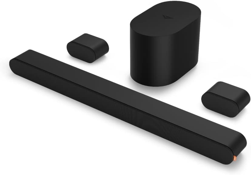 VIZIO 5.1 Soundbar SE, Wireless Subwoofer, Surround Sound w/Dolby Atmos & DTS:X, Bluetooth Speaker, QuickFit™ Compatible – SV510X-08 (New, 2024 Model)