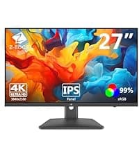 4K Monitor, Z-Edge 28 inch IPS Monitor, UHD 3840x2160 IPS Computer Monitor, 300 cd/m², 144Hz Refresh Rate, 1ms MPRT Response Time, U28I4K Ultra-Thin Bezel