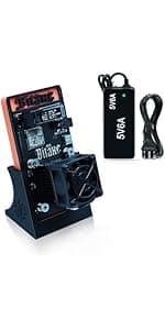 Bitcoins Miner NerdQaxe++ 4.8TH/s ASIC Miner & Crypto Miner - Solo Miner for BTC, 2.4Gwifi Open-Source,SHA-256, Low Power 98W, Silent Home Mining with Bitaxe Miner Technology (Green)