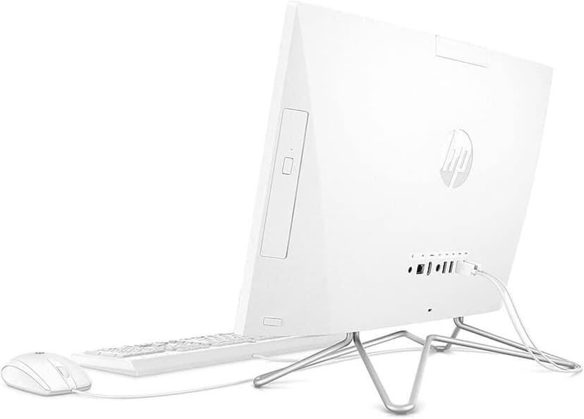 HP 24" All-in-One Desktop, AMD Athlon Silver 3050U Processor, AMD Radeon Graphics, 8 GB RAM, 256 GB SSD, Windows 11 Home (24-dd0210, Snow white)
