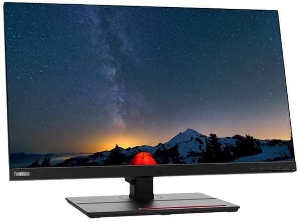 Lenovo ThinkVision P27u-20 - LED Monitor - 68.6 cm (27 Inches) (27 Inches Visible) - 3840 x 2160 4K @ 60 Hz - IPS - 450 cd/m² - 1000:1-4 ms - Thunderbolt 4, 2xHDMI, DisplayPort - Speaker - Raven Black