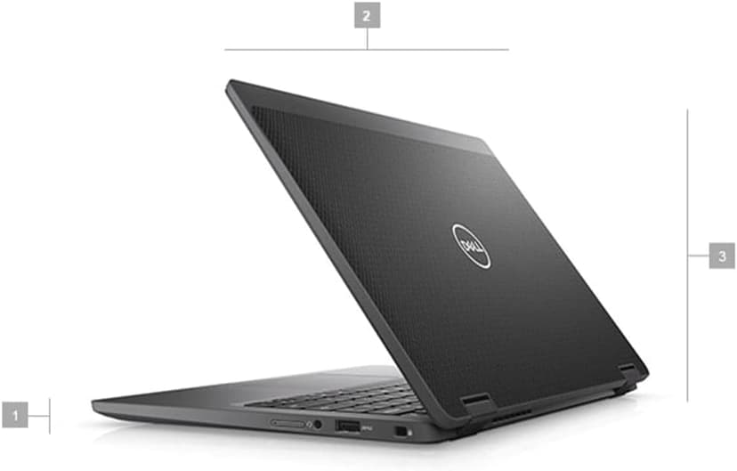 Dell Latitude 7310 Laptop | 13" 1920x1080 FHD | Core i7-10610U - 1TB SSD Hard Drive - 16GB RAM | 4 cores @ 4.9 GHz Win 11 Pro Black (Renewed)