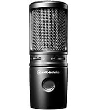 Audio-Technica AT2020 Cardioid Condenser Studio XLR Microphone, Ideal for Project/Home Studio Applications