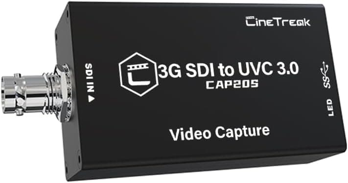 CAP20S SDI to USB 3.0 Capture Card,livestreaming Capture Card,1080p60 Uncompressed Video Capture,3D Lut Output PS5/PS4/OBS/PC