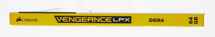 CORSAIR VENGEANCE LPX DDR4 RAM 64GB (2x32GB) 3600MHz CL18-22-22-42 1.35V Intel AMD Desktop Computer Memory - Black (CMK64GX4M2D3600C18)