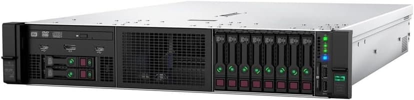 HPE ProLiant DL380 Gen10 2U Rack Server Bundle with Dual Xeon 6130 2.10 GHz, 256GB DDR4 Memory, 7.68TB Enterprise SSD Storage, RAID, Dual Power, iLO, Rail Kit