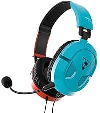 Turtle Beach Recon 70 Wired Gaming Headset - Nintendo Switch/Switch Lite/Switch - OLED Model, Nintendo Switch 2, Flip-to-Mute Mic, Adjustable, Lightweight, On-Ear Controls