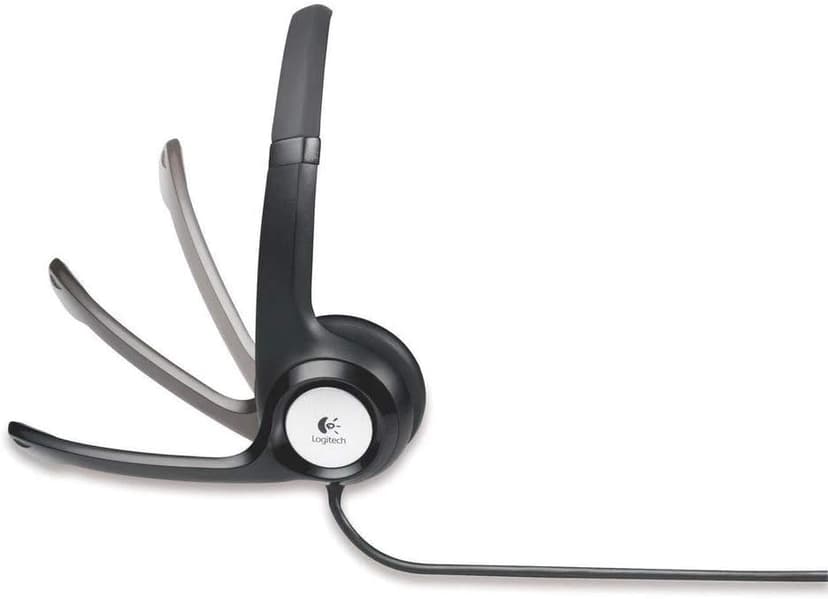 Logitech New h390 USB Headset with noisecanceling Microphone Bulk Packaging, 5.8 Ounce