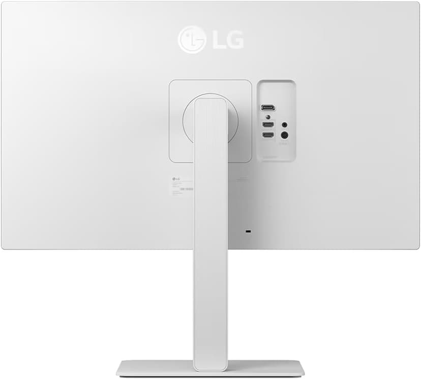 LG 27US550-W 27" 4K (3840x2160) UHD Ultrafine IPS Computer Monitor with HDR10, DCI-P3 90%, USB-C, Adjustable Stand, 3-Side Borderless Design, White