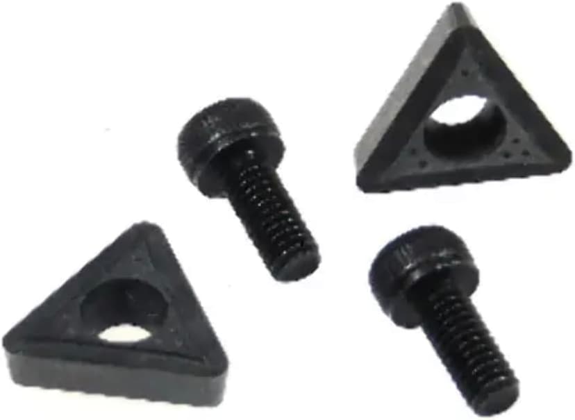 10 pcs Replacement Bits Positive Rake Carbide Bit - 221-640-3 - BL4606 - Carbide Brake Lathe Bits Cutters