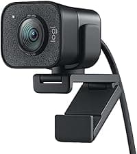 Logitech C922x HD Pro Webcam, Full HD 1080p/30fps Video, Clear Audio, HD Light Correction, PC Camera Webcam, Works with Skype, Zoom, Mac, Tablet - Black