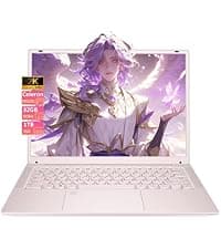 15.6" Laptop Computer, 16GB RAM, 1TB NVMe, 4C4T N95 1.7-3.4GHz, FHD Display, Backlit Keyboard, Fingerprint Reader, Big 8000mAh Battery, Win11 Pro, Upgradable to 10TB Storage, Silver, T152A