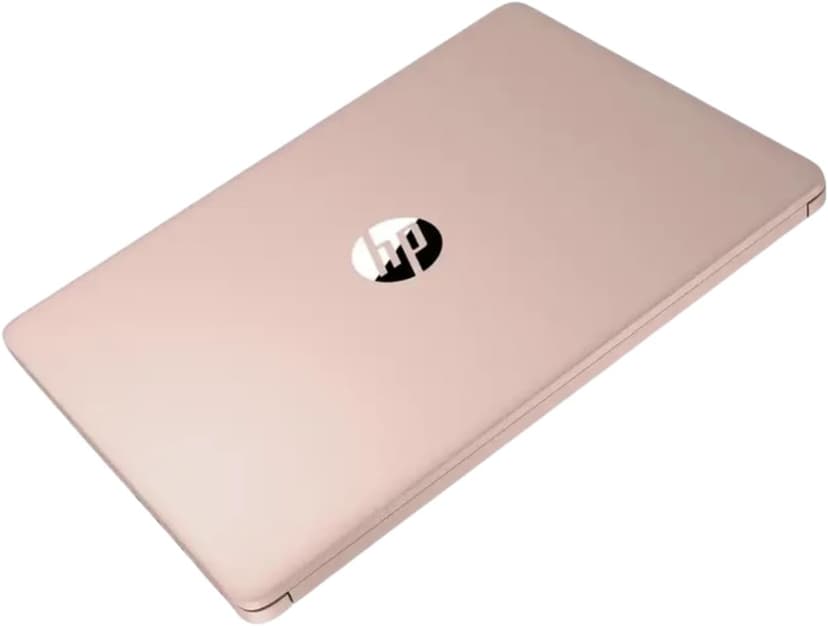HP 14" Thin&Light Laptop Computer - Intel 2025 Quad-core CPU • Windows 11 Pro & Free Microsoft Office Pro • Wi-Fi 6 • Copilot • Pale Rose Gold • 1.47 Kg • 16GB RAM, 128GB UFS + 256GB Micro SD Card