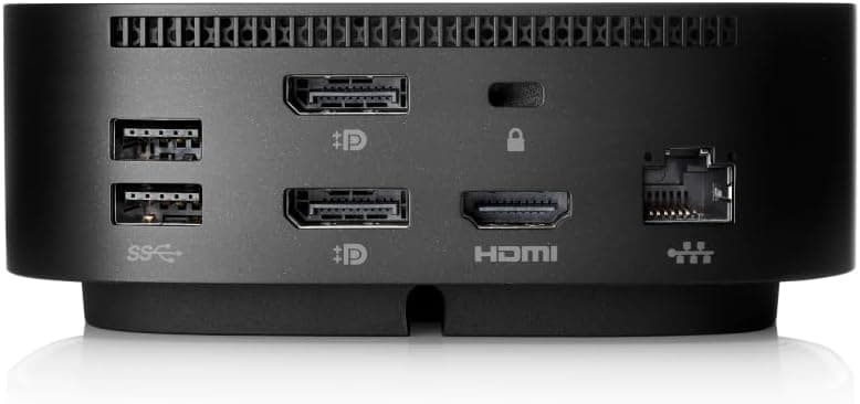 HP USB-C Dock G5-11-in-1 Adapter for Both USB-C and Thunderbolt-Enabled Laptops, PCs, & Notebooks - Single Cable for Charging, Networking, or Data Transfers - Great for Secure & Remote Management