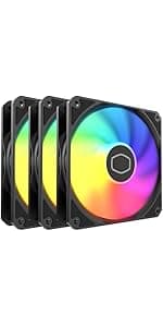 Cooler Master 240 Core II AIO CPU Liquid Cooler, R9|U7|i7,Dual Chamber G9R Pump,Infinity Mirror aRGB, 400mm Tubing,240mm Radiator,120mm PWM Fan,AMD Ryzen AM5|4, Intel LGA 1851|1700 Platform(Pack of 1)